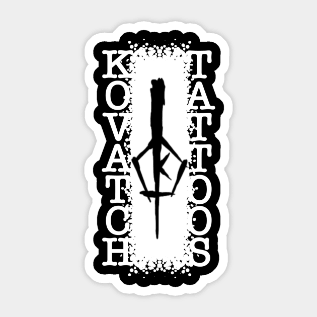 Kovatch Tattoos Sticker by Cole Kovatch Tattoos